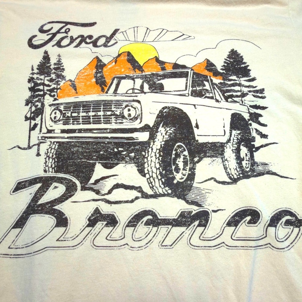 Goodfellow & Co x Ford Bronco Graphic T-Shirt Men's XL Official Licensed